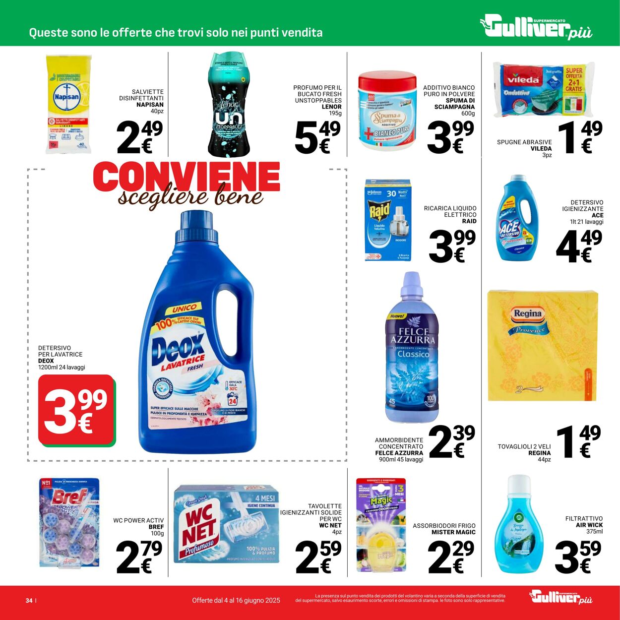 Volantino Gulliver 04.06.2025 - 16.06.2025