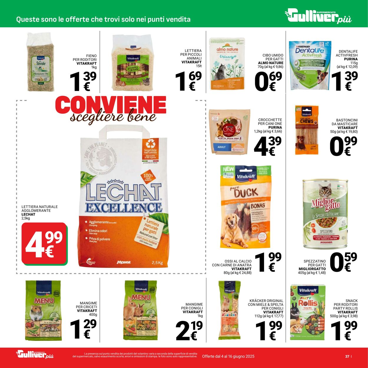 Volantino Gulliver 04.06.2025 - 16.06.2025