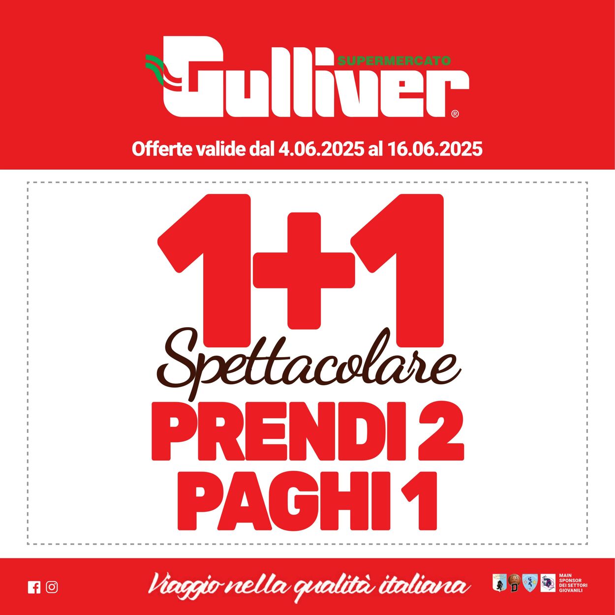 Volantino Gulliver 04.06.2025 - 16.06.2025