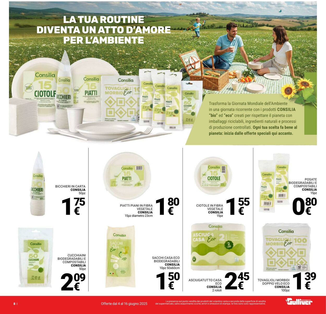 Volantino Gulliver 04.06.2025 - 16.06.2025