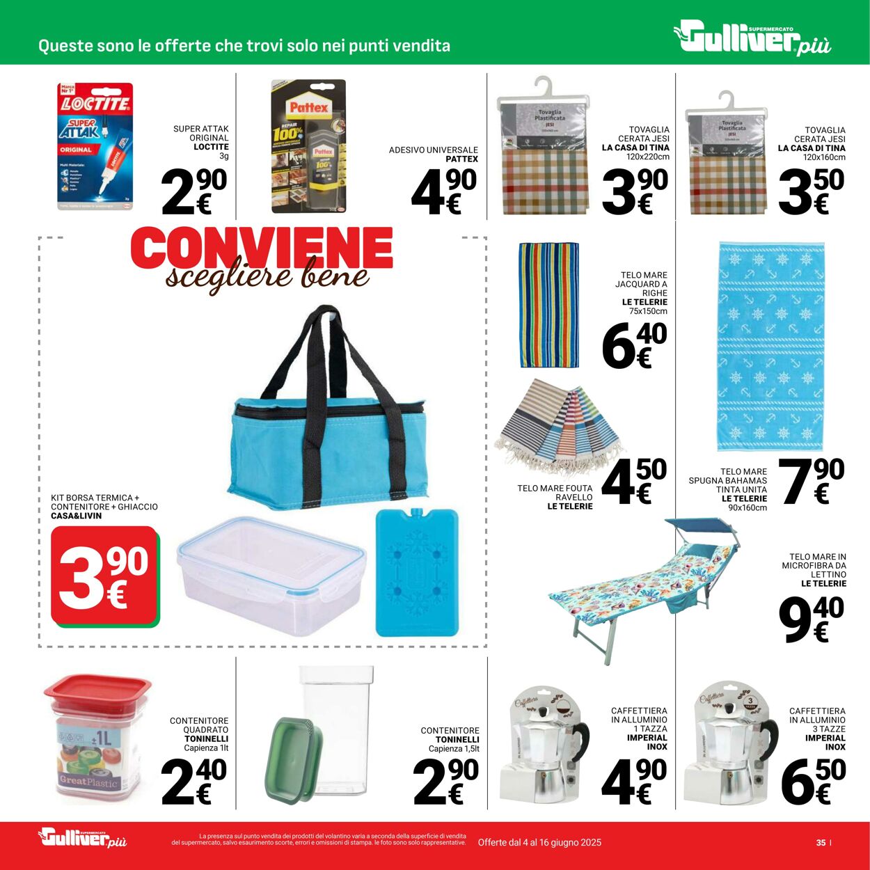 Volantino Gulliver 04.06.2025 - 16.06.2025