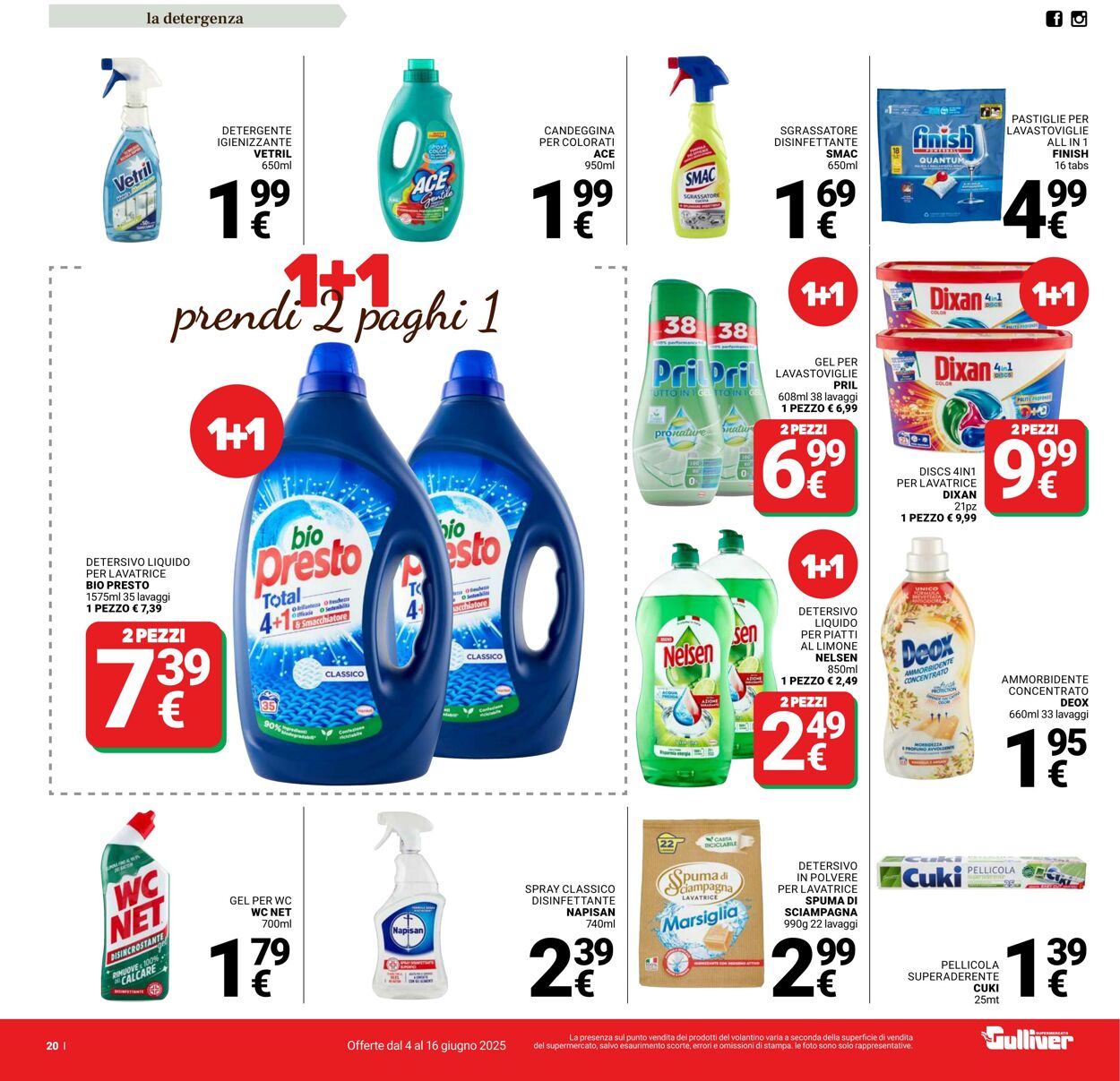 Volantino Gulliver 04.06.2025 - 16.06.2025