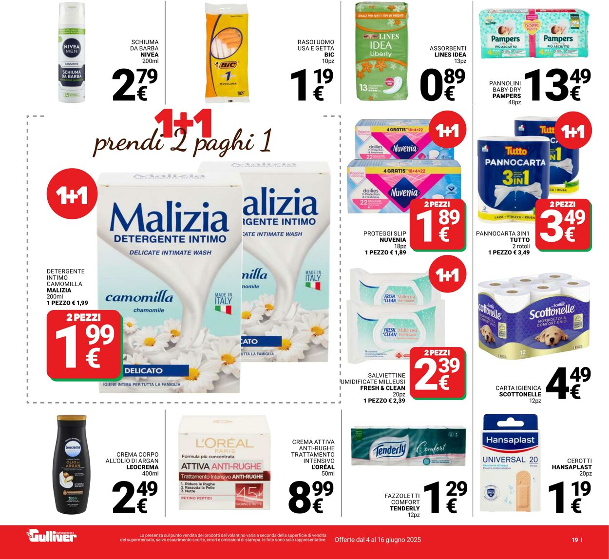 Volantino Gulliver 04.06.2025 - 16.06.2025