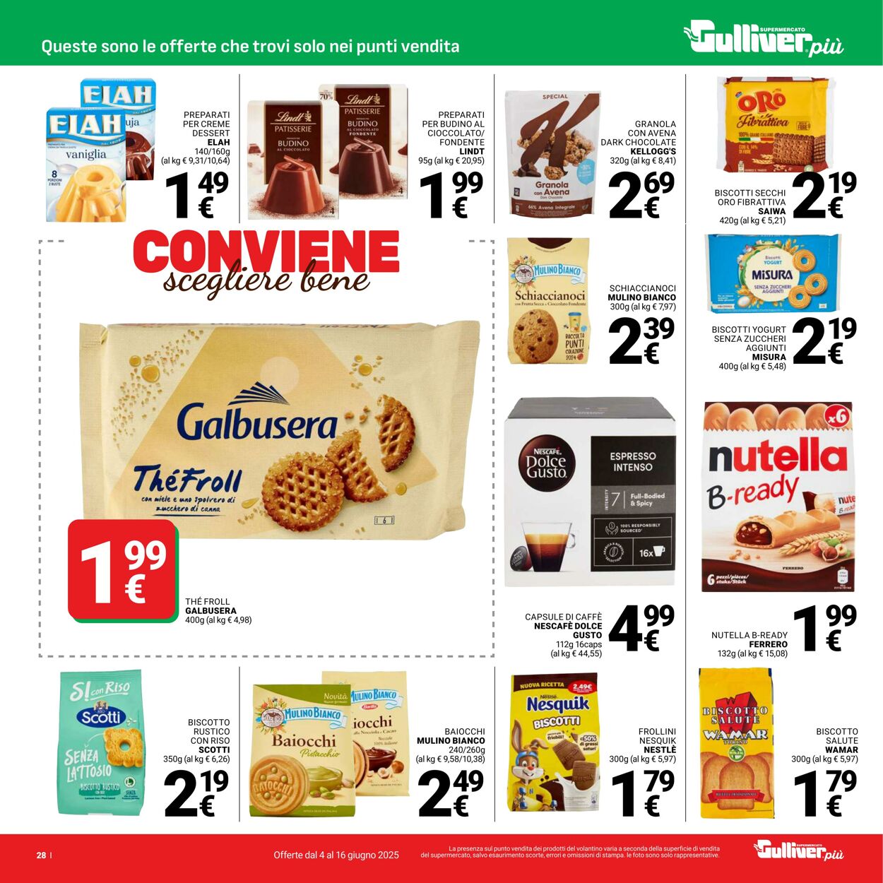 Volantino Gulliver 04.06.2025 - 16.06.2025