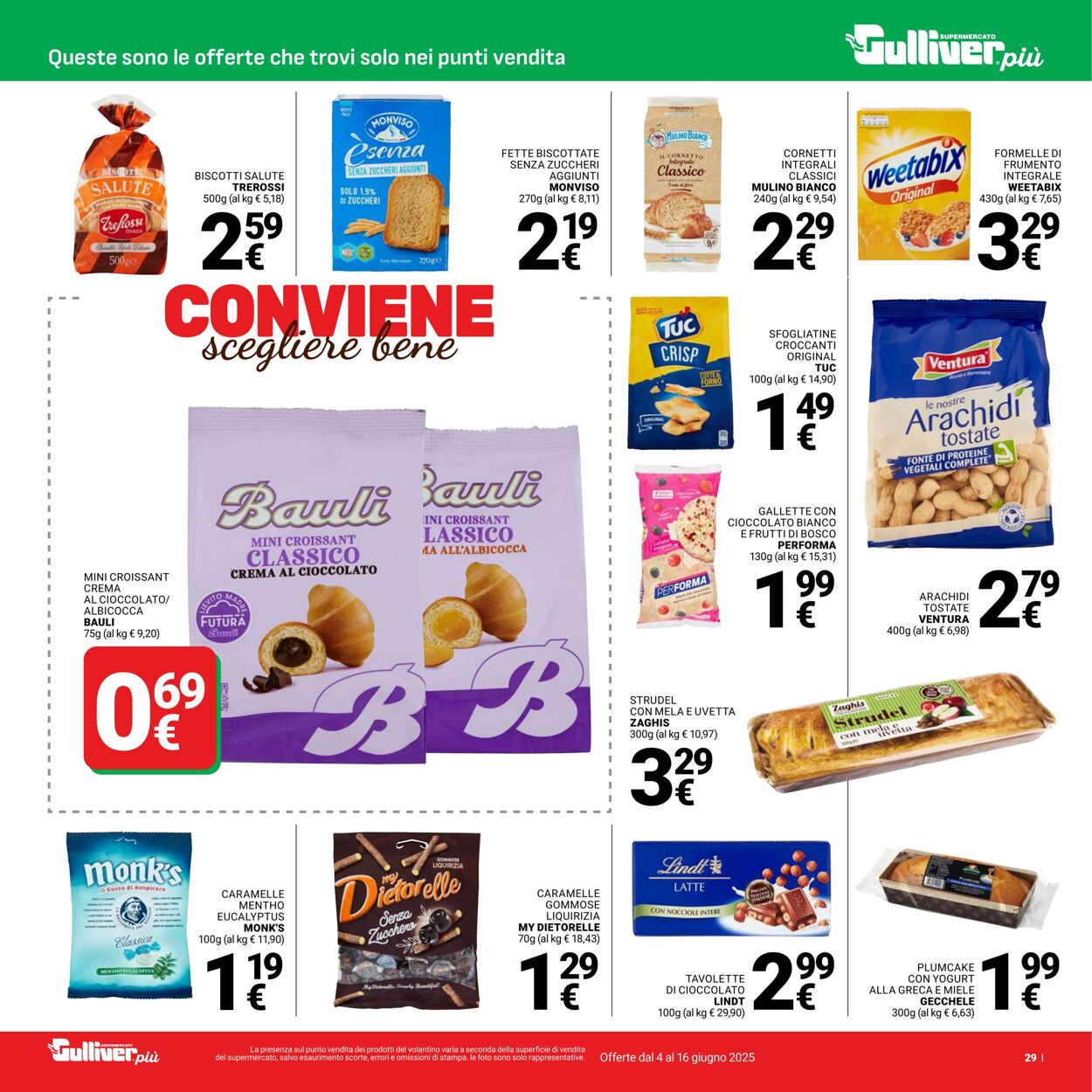 Volantino Gulliver 04.06.2025 - 16.06.2025