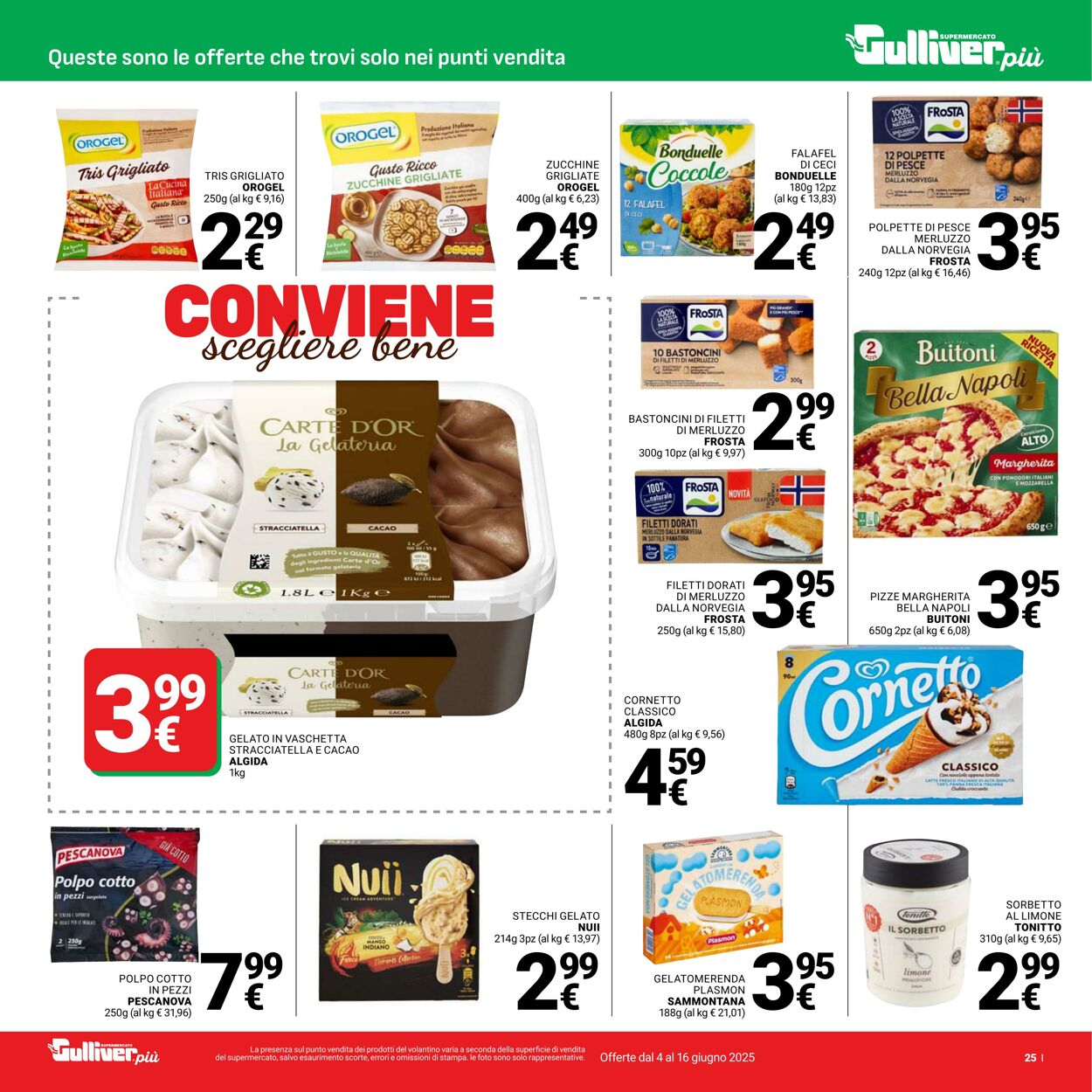 Volantino Gulliver 04.06.2025 - 16.06.2025