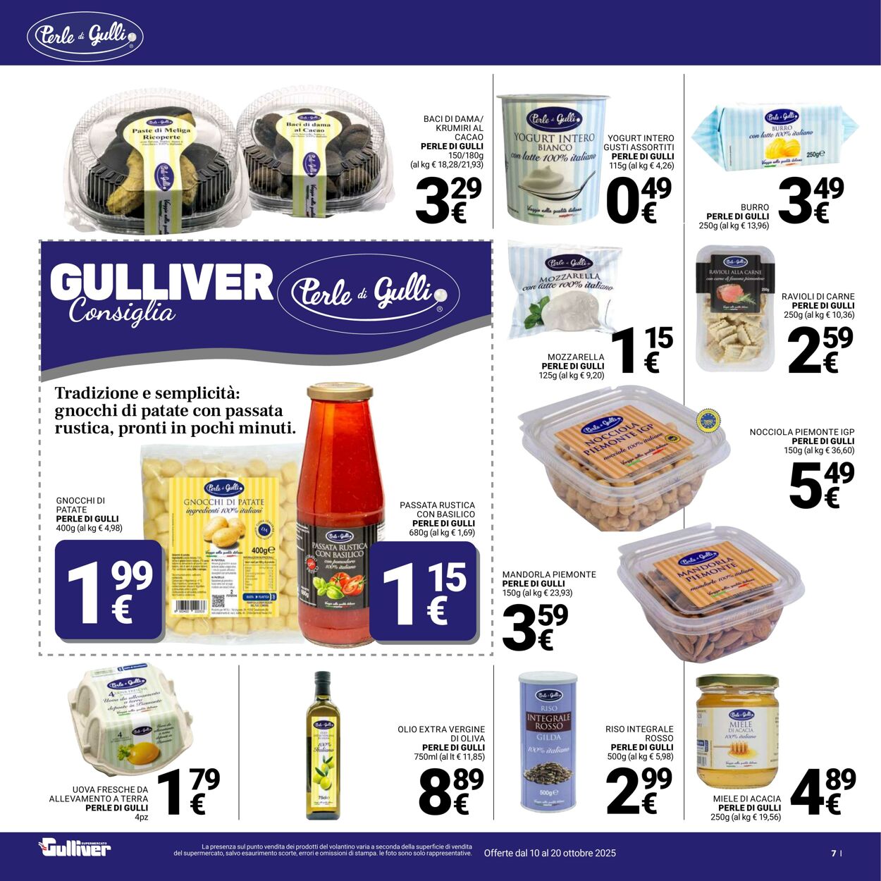 Volantino Gulliver 10.10.2025 - 20.10.2025
