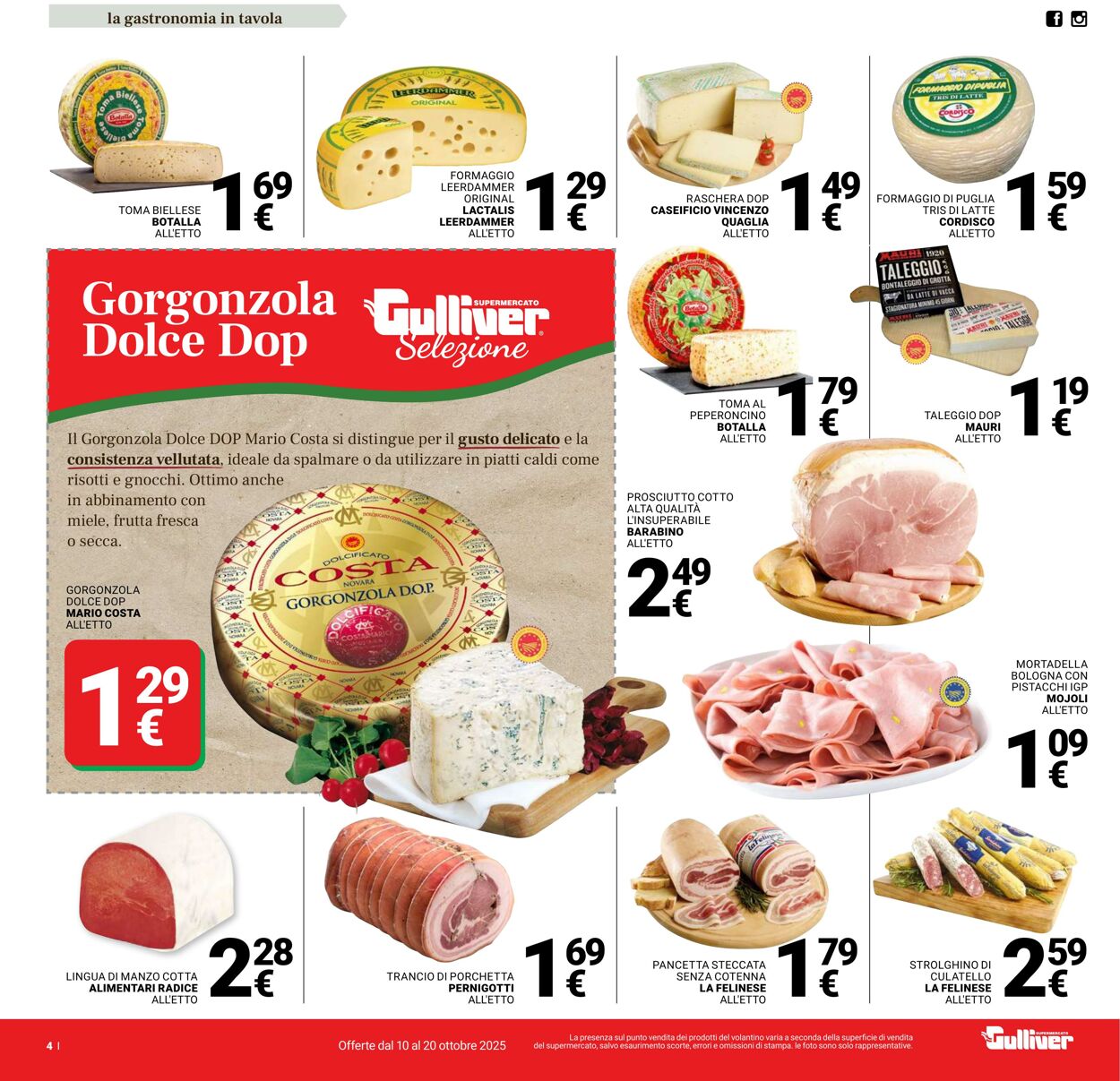 Volantino Gulliver 10.10.2025 - 20.10.2025