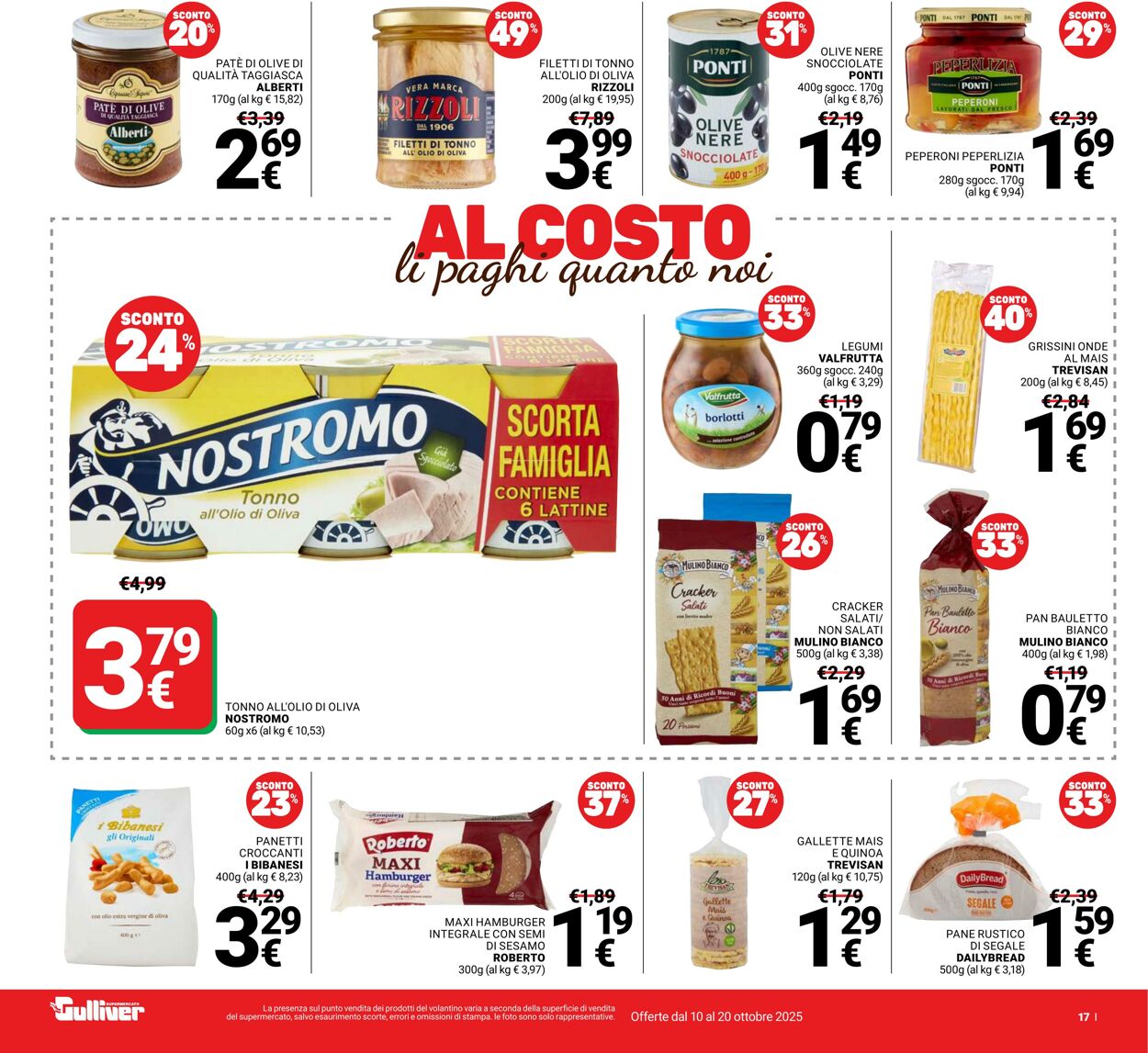 Volantino Gulliver 10.10.2025 - 20.10.2025