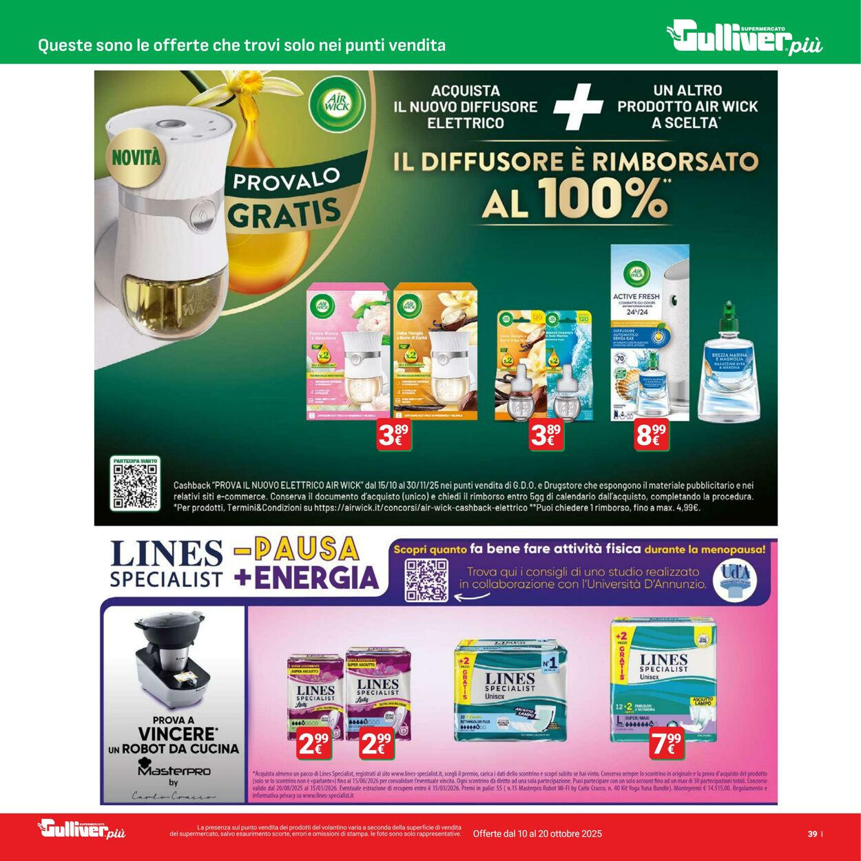 Volantino Gulliver 10.10.2025 - 20.10.2025
