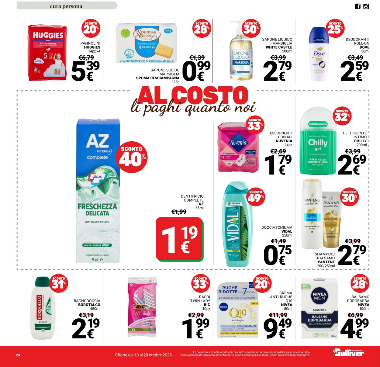Volantino Gulliver 10.10.2025 - 20.10.2025