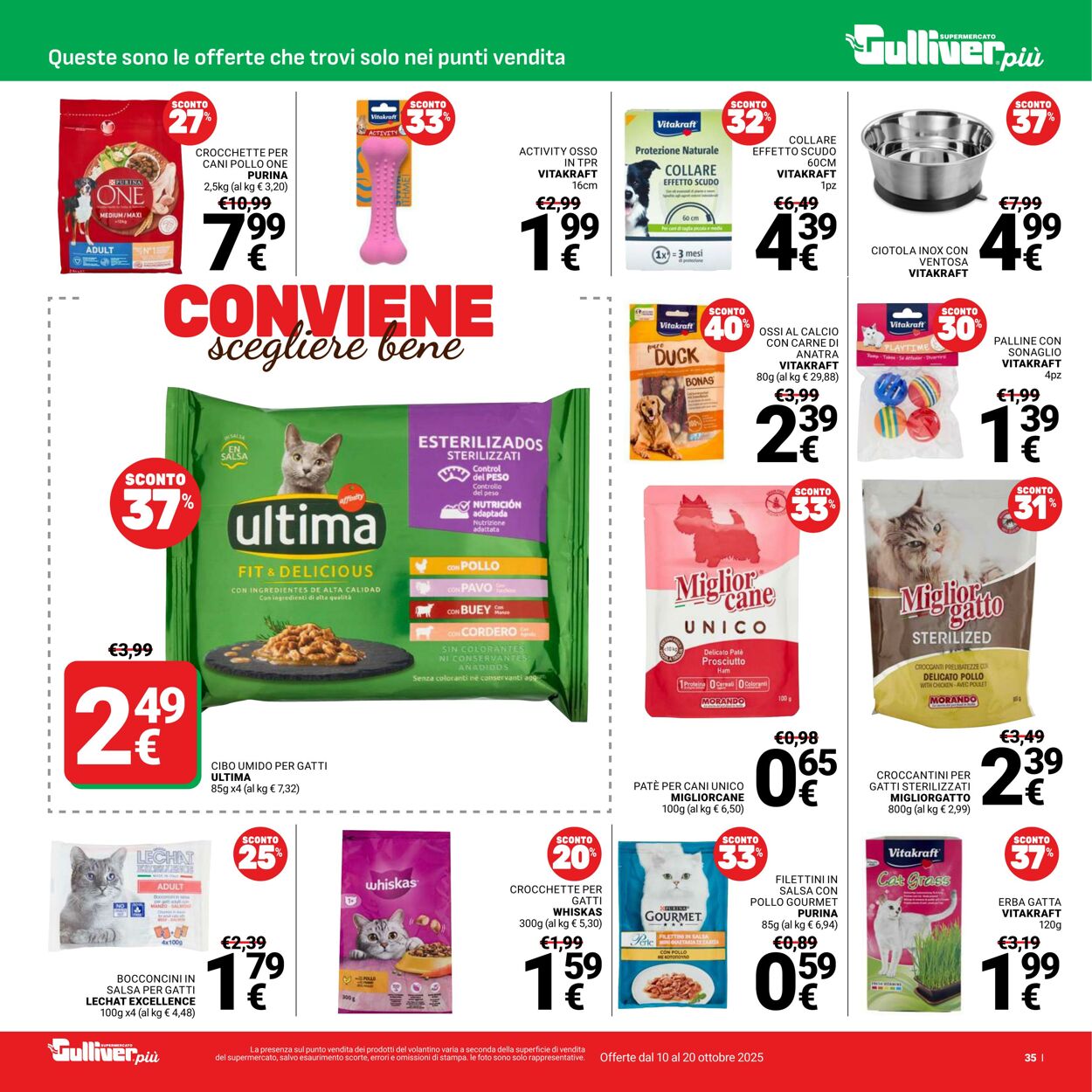 Volantino Gulliver 10.10.2025 - 20.10.2025