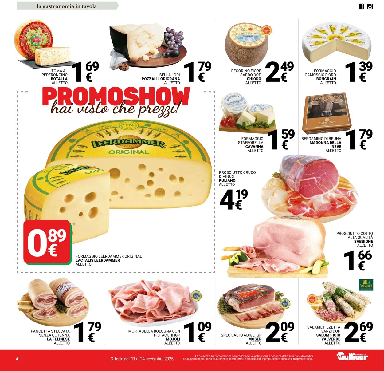 Volantino Gulliver 11.11.2025 - 24.11.2025