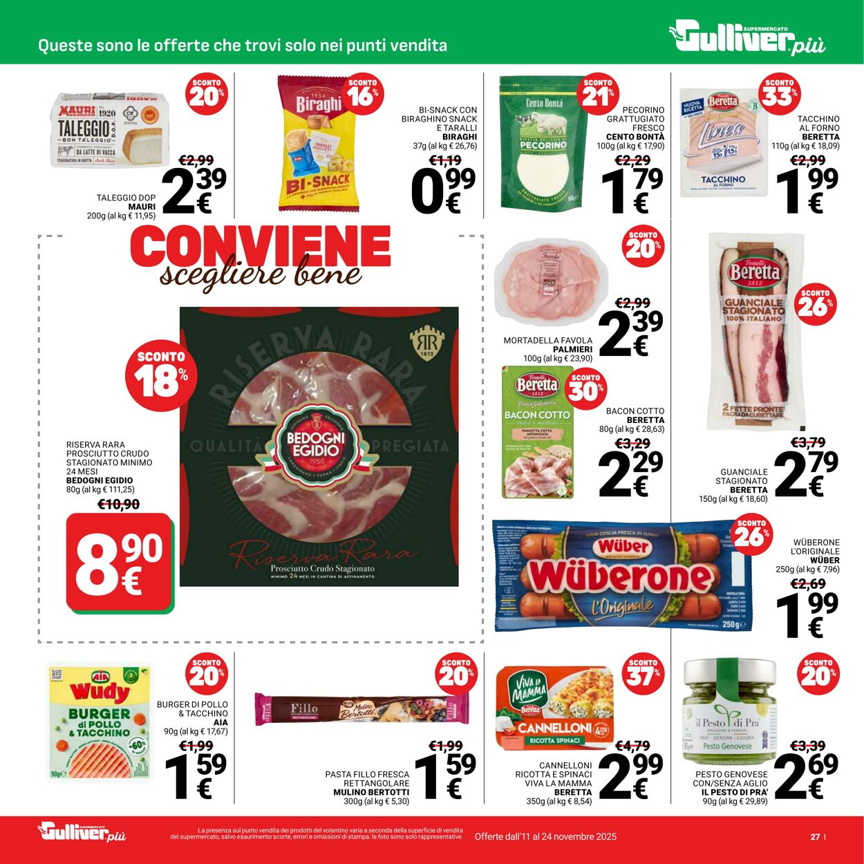 Volantino Gulliver 11.11.2025 - 24.11.2025