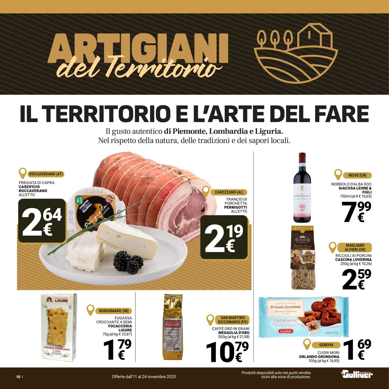 Volantino Gulliver 11.11.2025 - 24.11.2025
