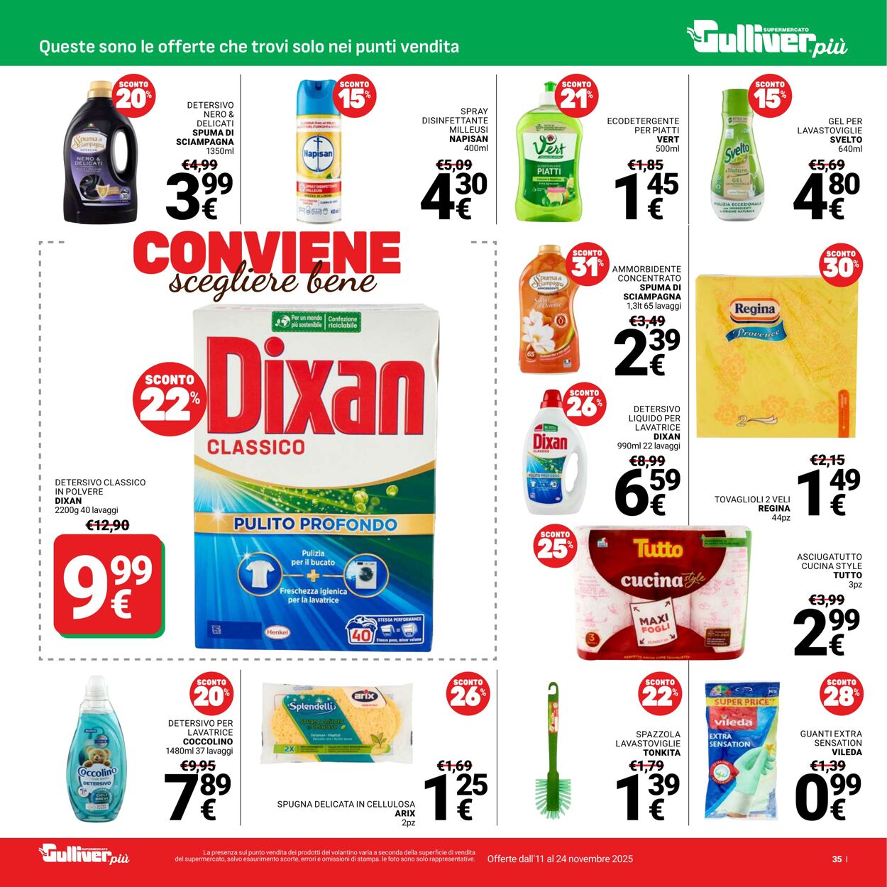 Volantino Gulliver 11.11.2025 - 24.11.2025