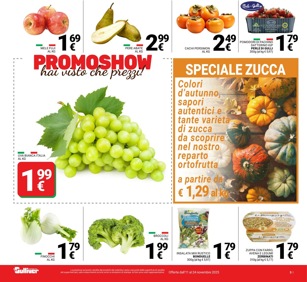 Volantino Gulliver 11.11.2025 - 24.11.2025