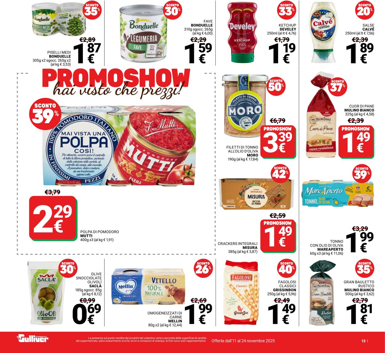 Volantino Gulliver 11.11.2025 - 24.11.2025