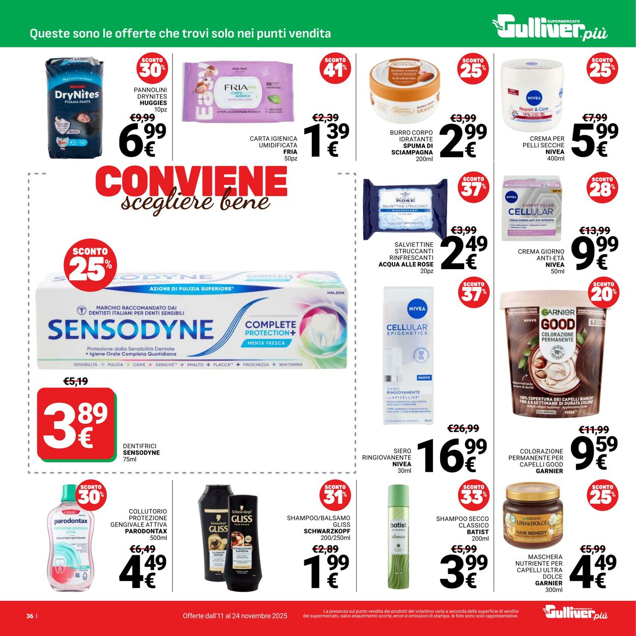 Volantino Gulliver 11.11.2025 - 24.11.2025