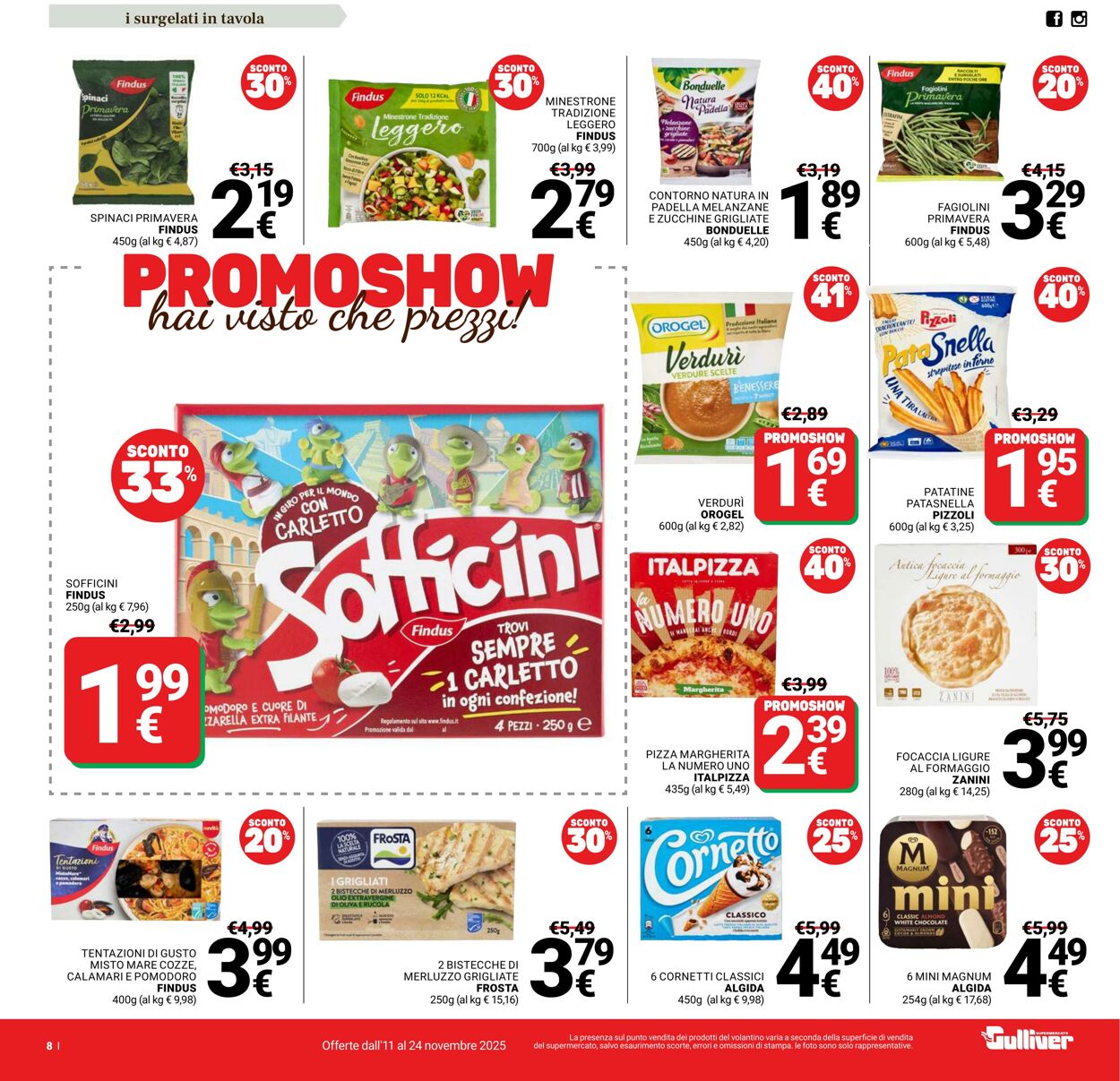 Volantino Gulliver 11.11.2025 - 24.11.2025