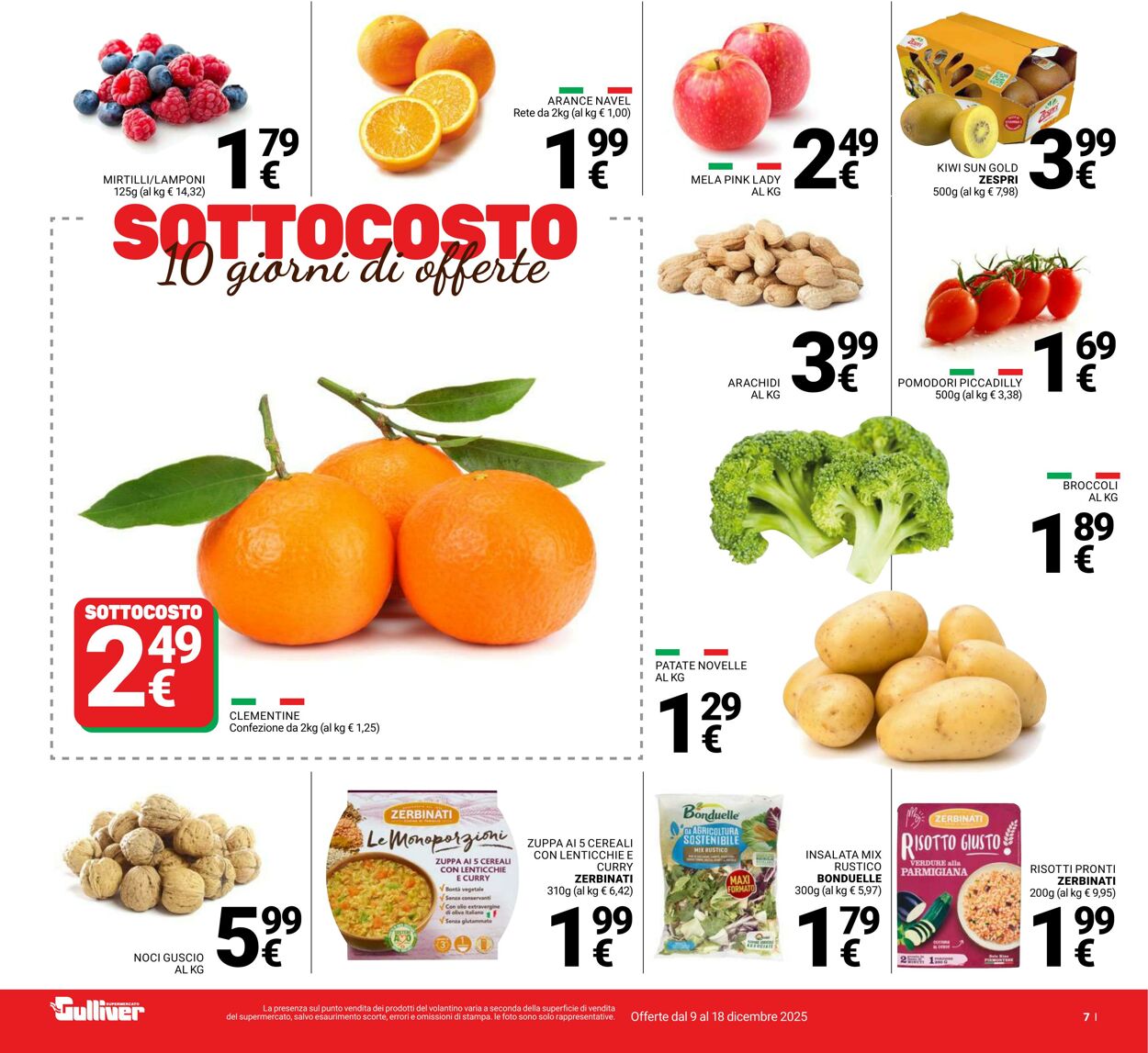 Volantino Gulliver 09.12.2025 - 18.12.2025