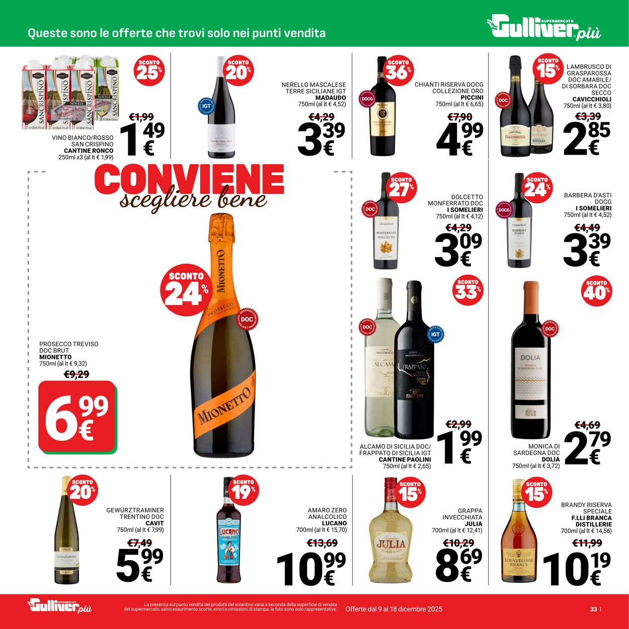 Volantino Gulliver 09.12.2025 - 18.12.2025