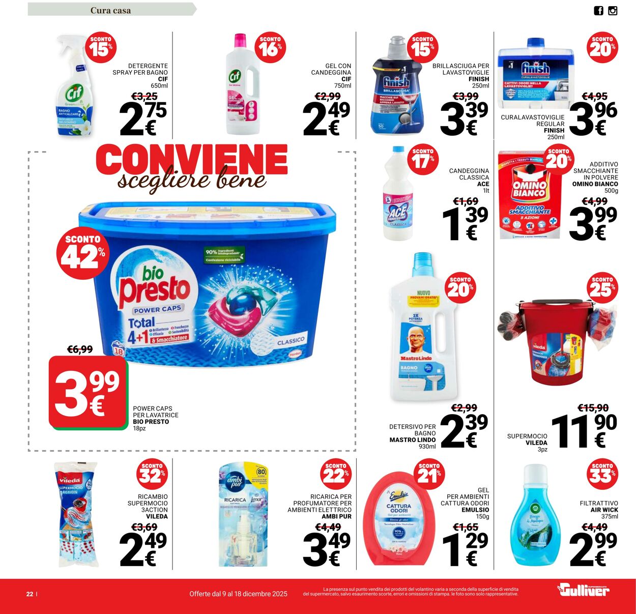 Volantino Gulliver 09.12.2025 - 18.12.2025