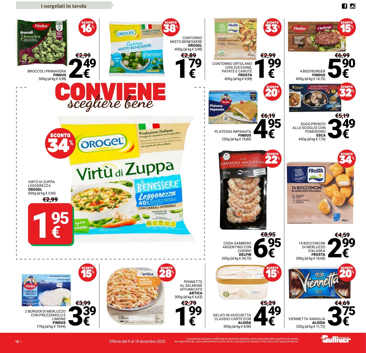 Volantino Gulliver 09.12.2025 - 18.12.2025