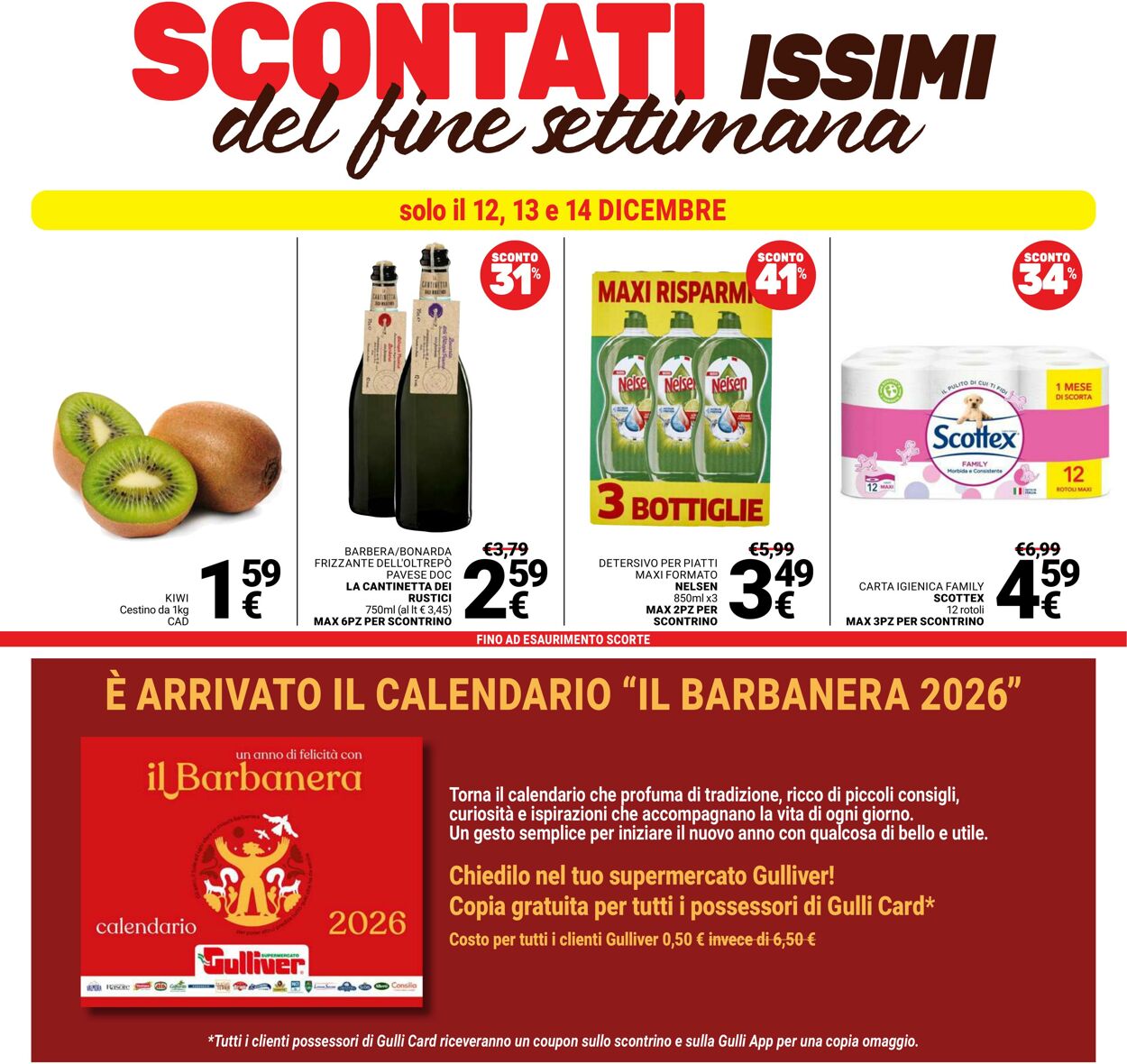 Volantino Gulliver 09.12.2025 - 18.12.2025