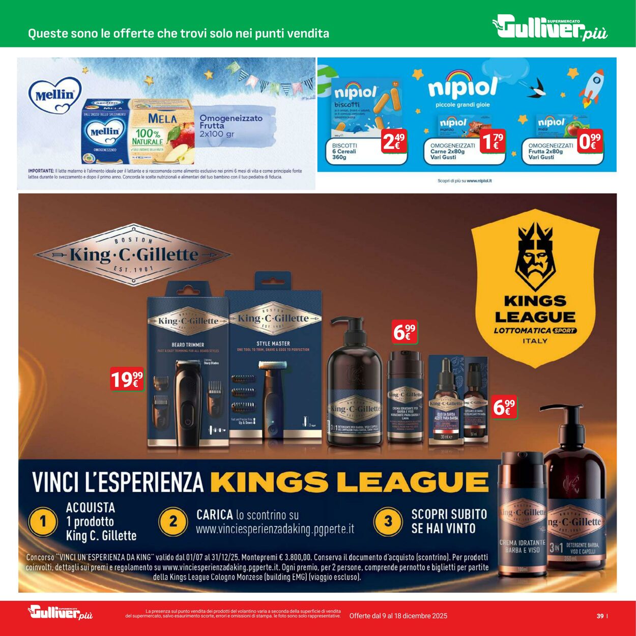 Volantino Gulliver 09.12.2025 - 18.12.2025