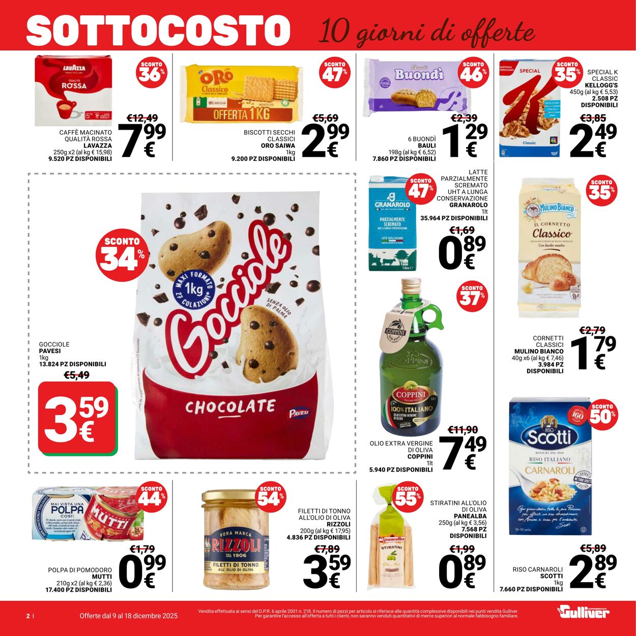 Volantino Gulliver 09.12.2025 - 18.12.2025