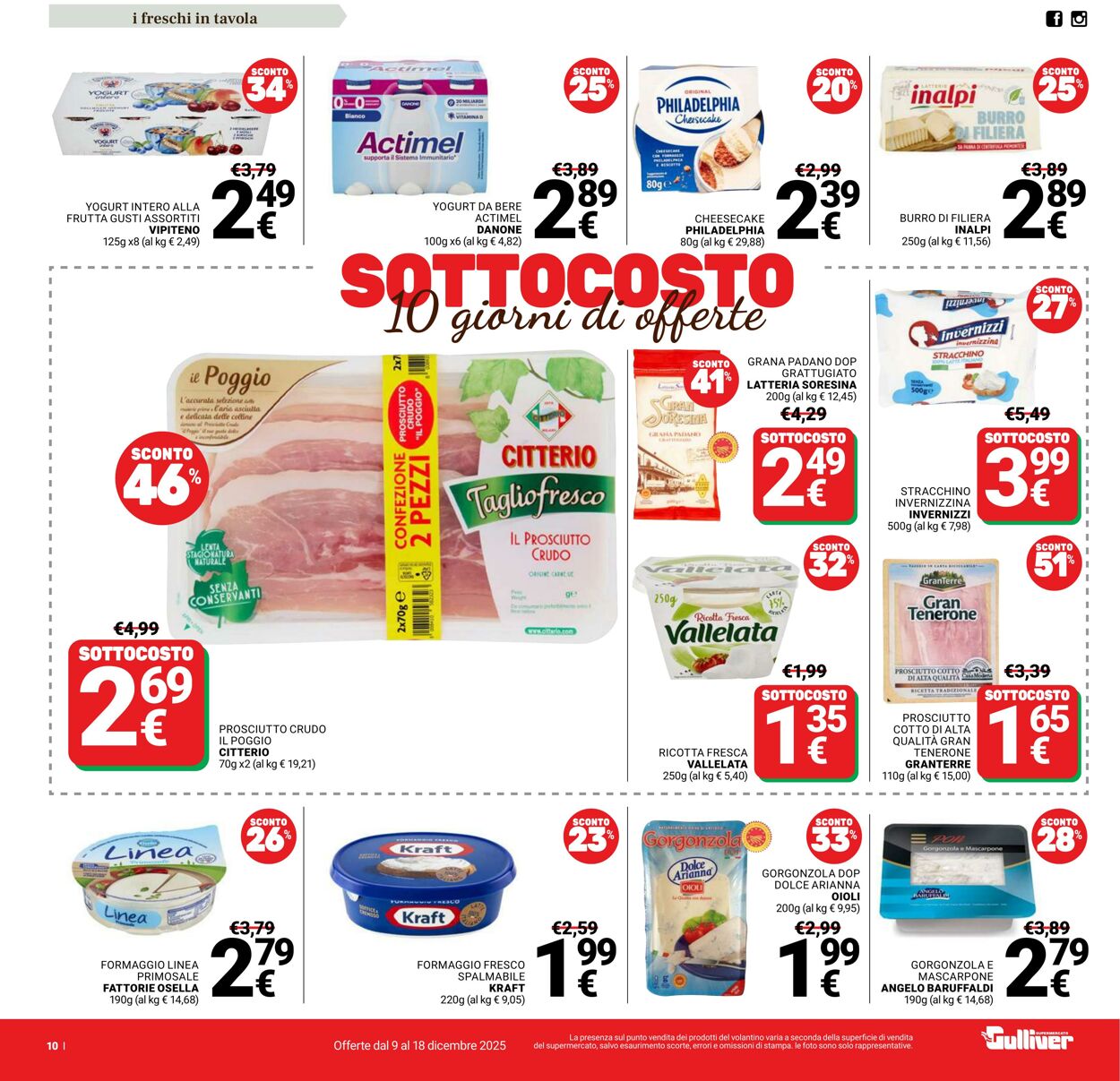 Volantino Gulliver 09.12.2025 - 18.12.2025