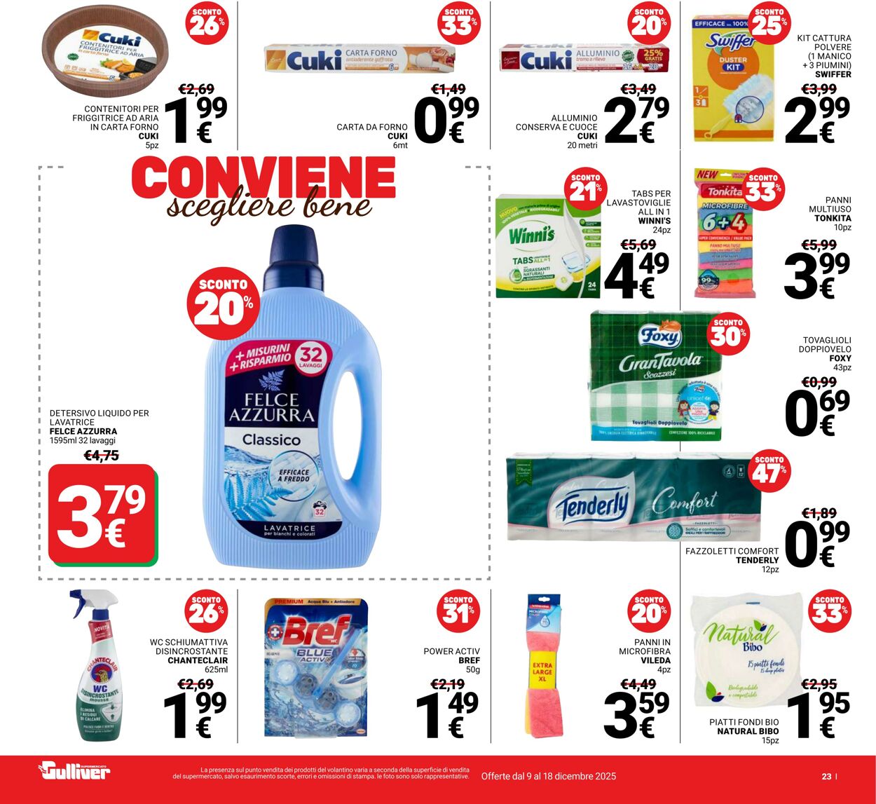 Volantino Gulliver 09.12.2025 - 18.12.2025