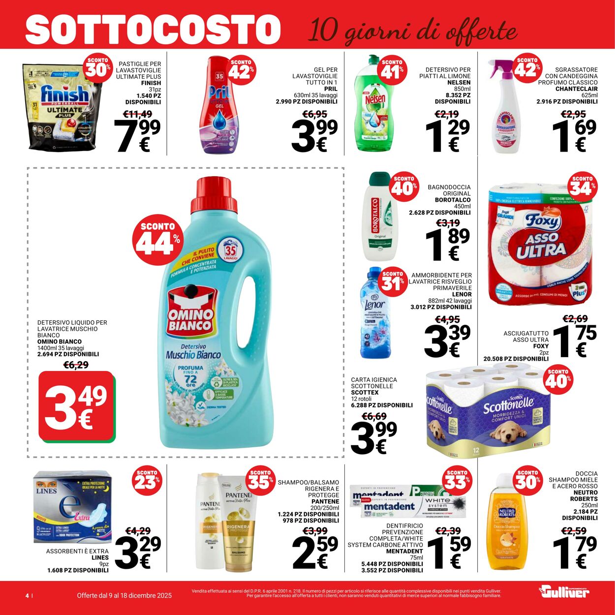 Volantino Gulliver 09.12.2025 - 18.12.2025
