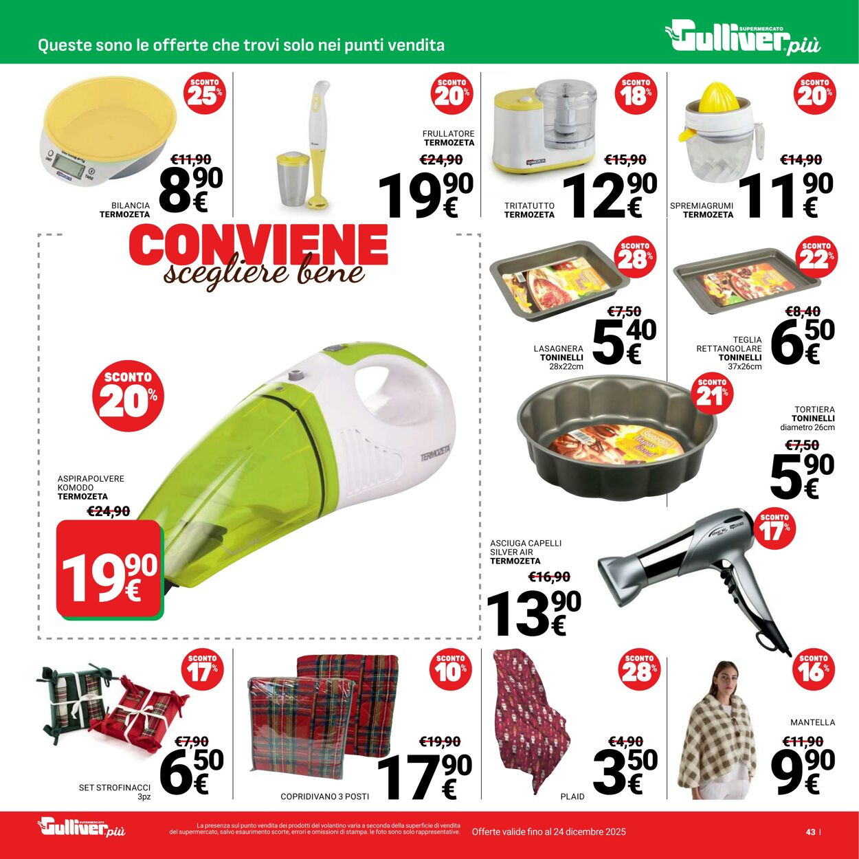 Volantino Gulliver 09.12.2025 - 18.12.2025