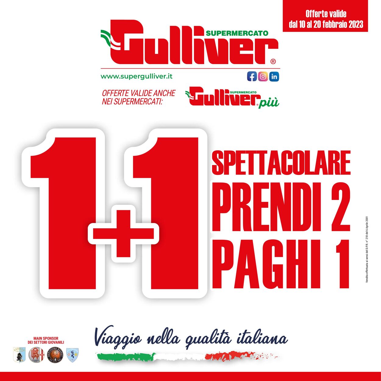 Volantino Gulliver 10.02.2023 - 20.02.2023