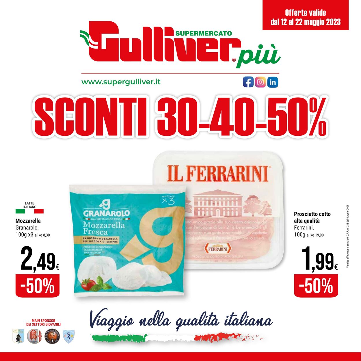 Volantino Gulliver 12.05.2023 - 22.05.2023