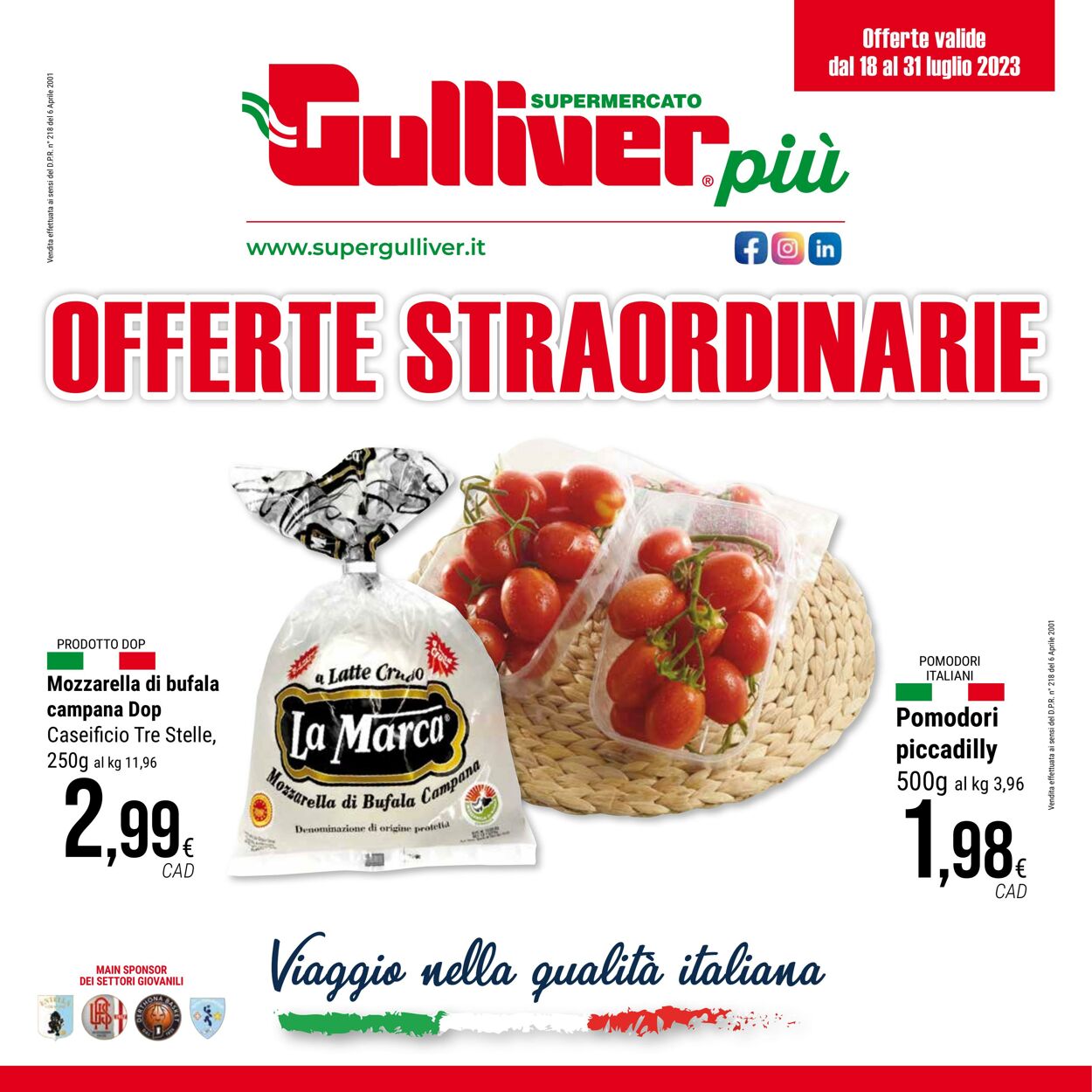 Volantino Gulliver 18.07.2023 - 31.07.2023