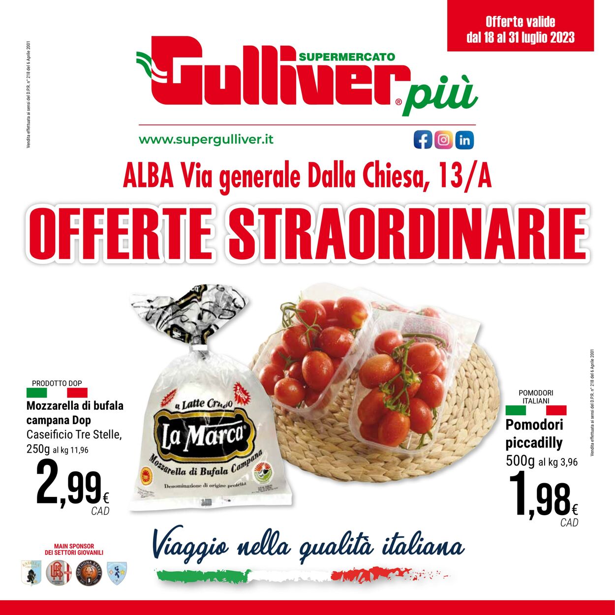 Volantino Gulliver 18.07.2023 - 31.07.2023