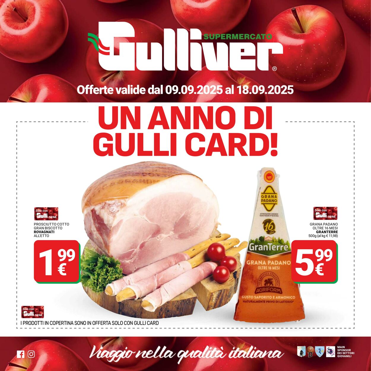 Volantino Gulliver 09.09.2025 - 18.09.2025