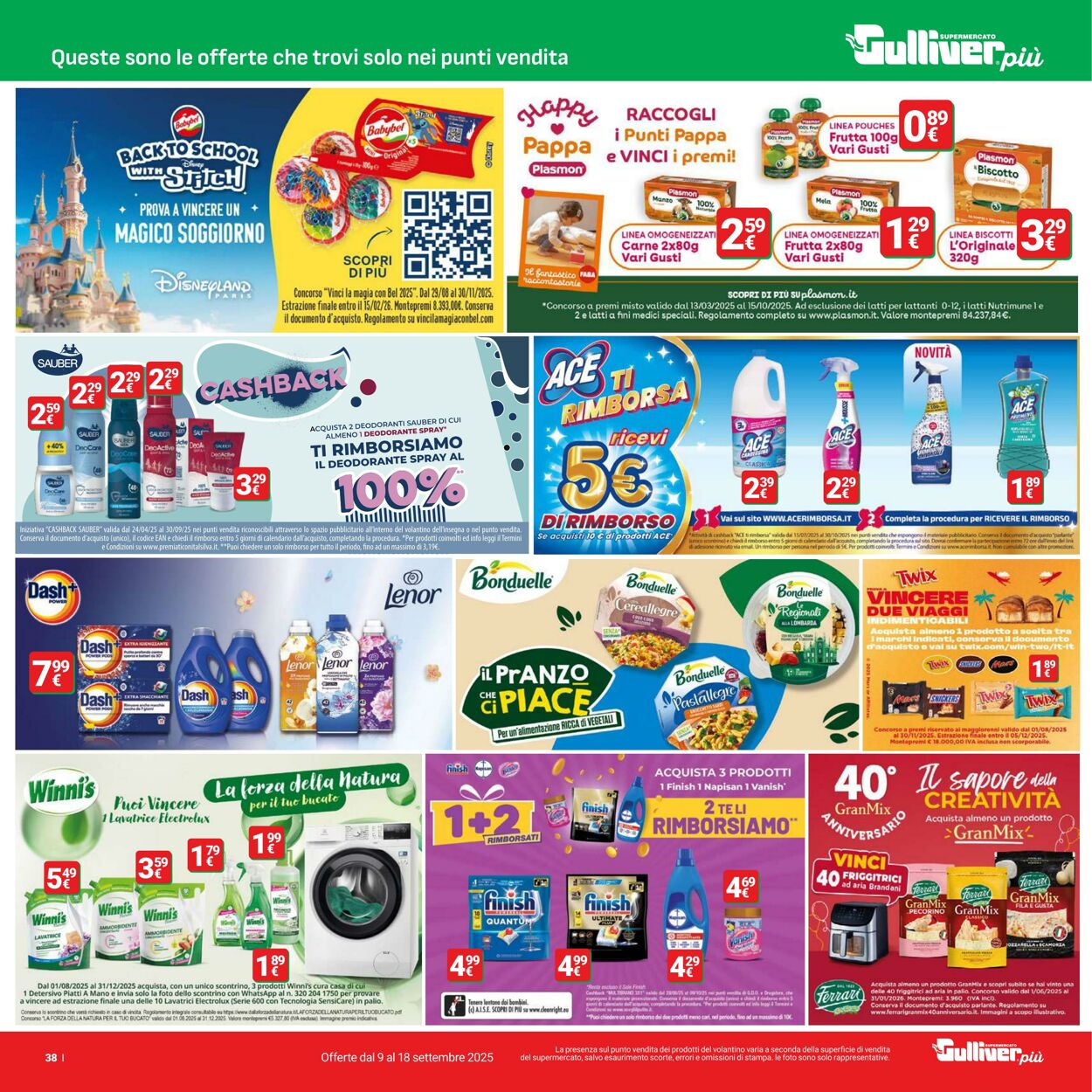 Volantino Gulliver 09.09.2025 - 18.09.2025