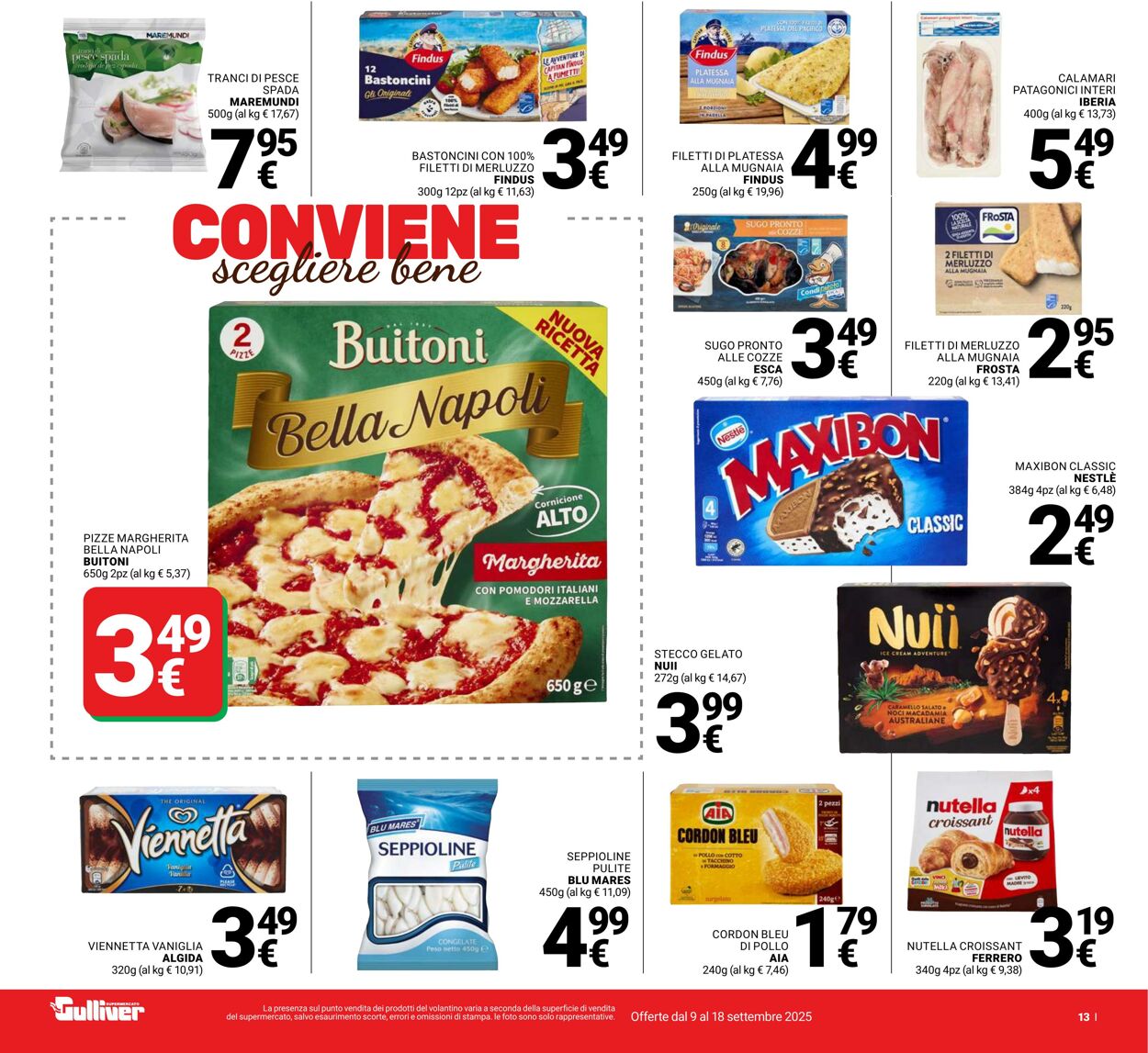 Volantino Gulliver 09.09.2025 - 18.09.2025