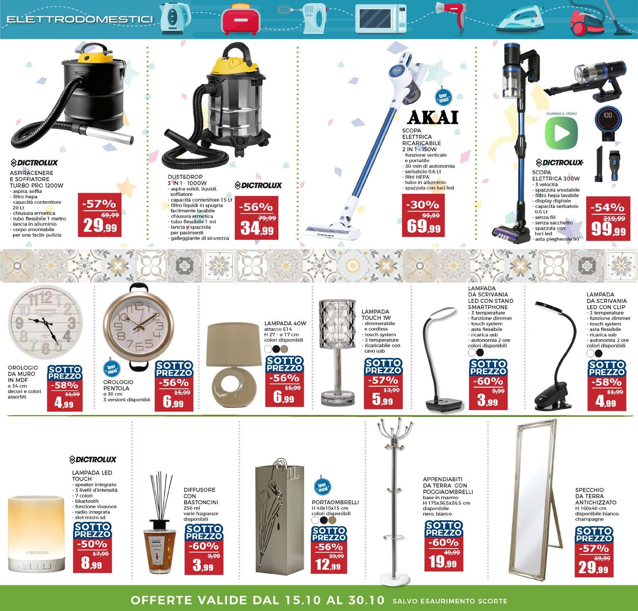 Volantino Happy Casa 15.10.2025 - 30.10.2025