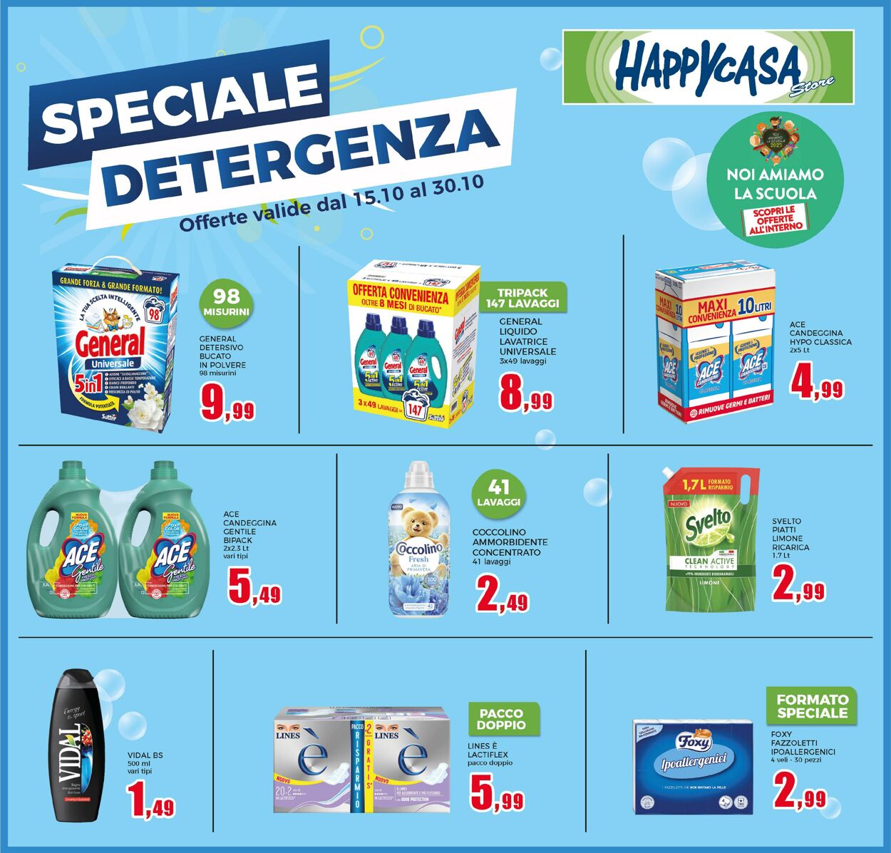 Volantino Happy Casa 15.10.2025 - 30.10.2025
