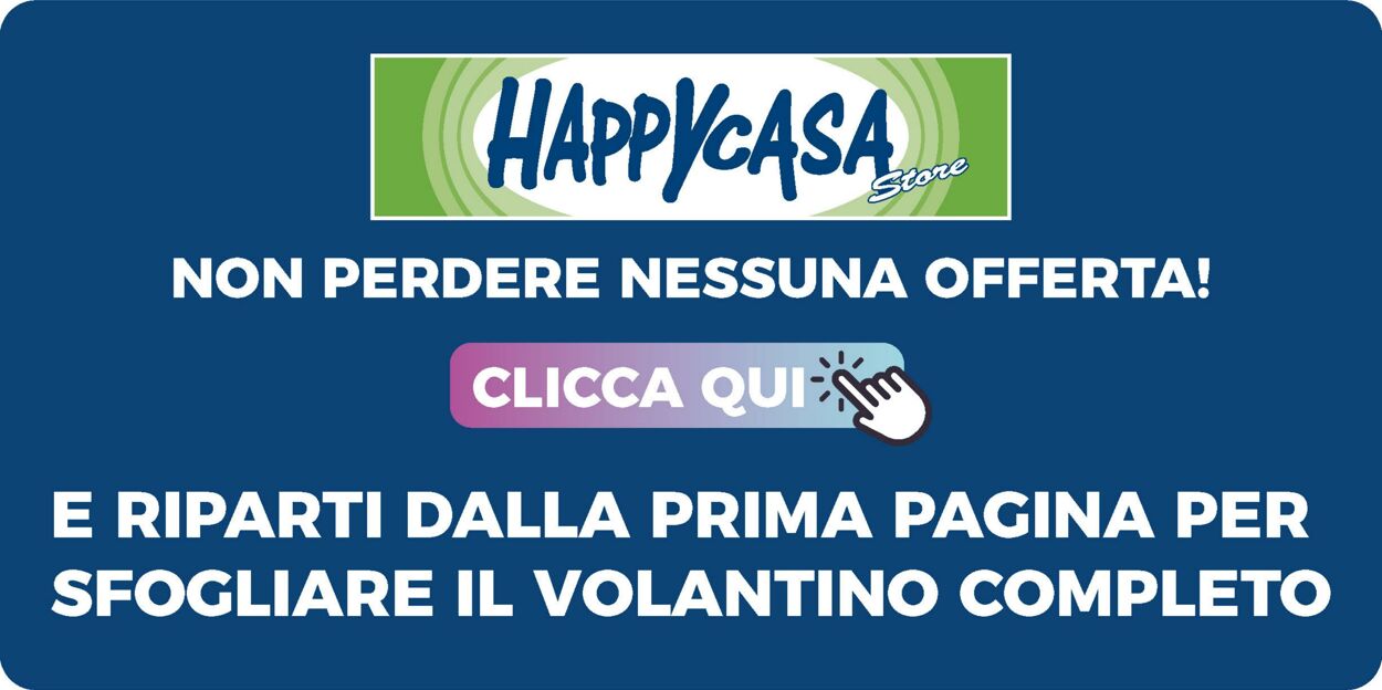 Volantino Happy Casa 21.01.2026 - 04.02.2026