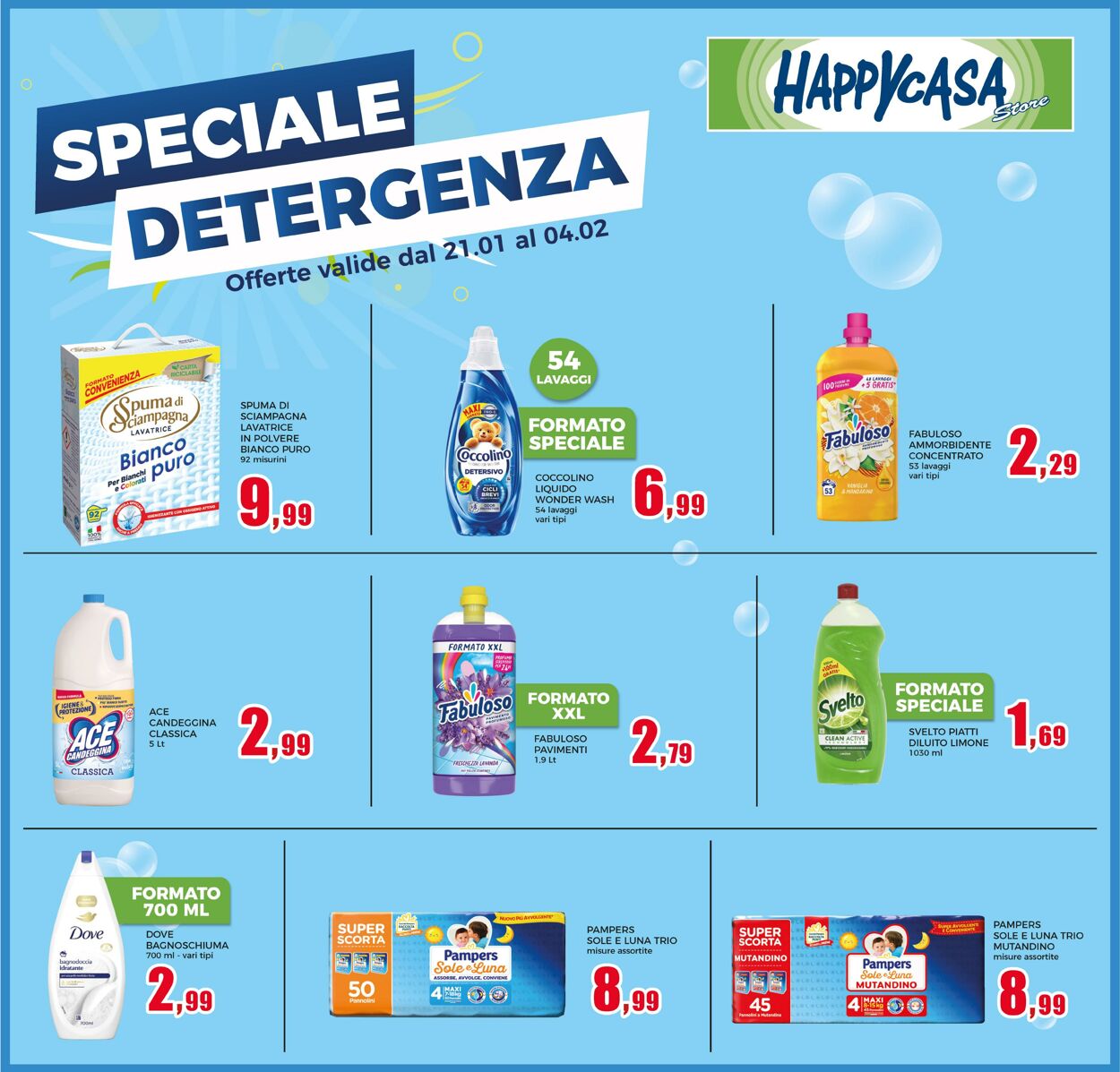 Volantino Happy Casa 21.01.2026 - 04.02.2026
