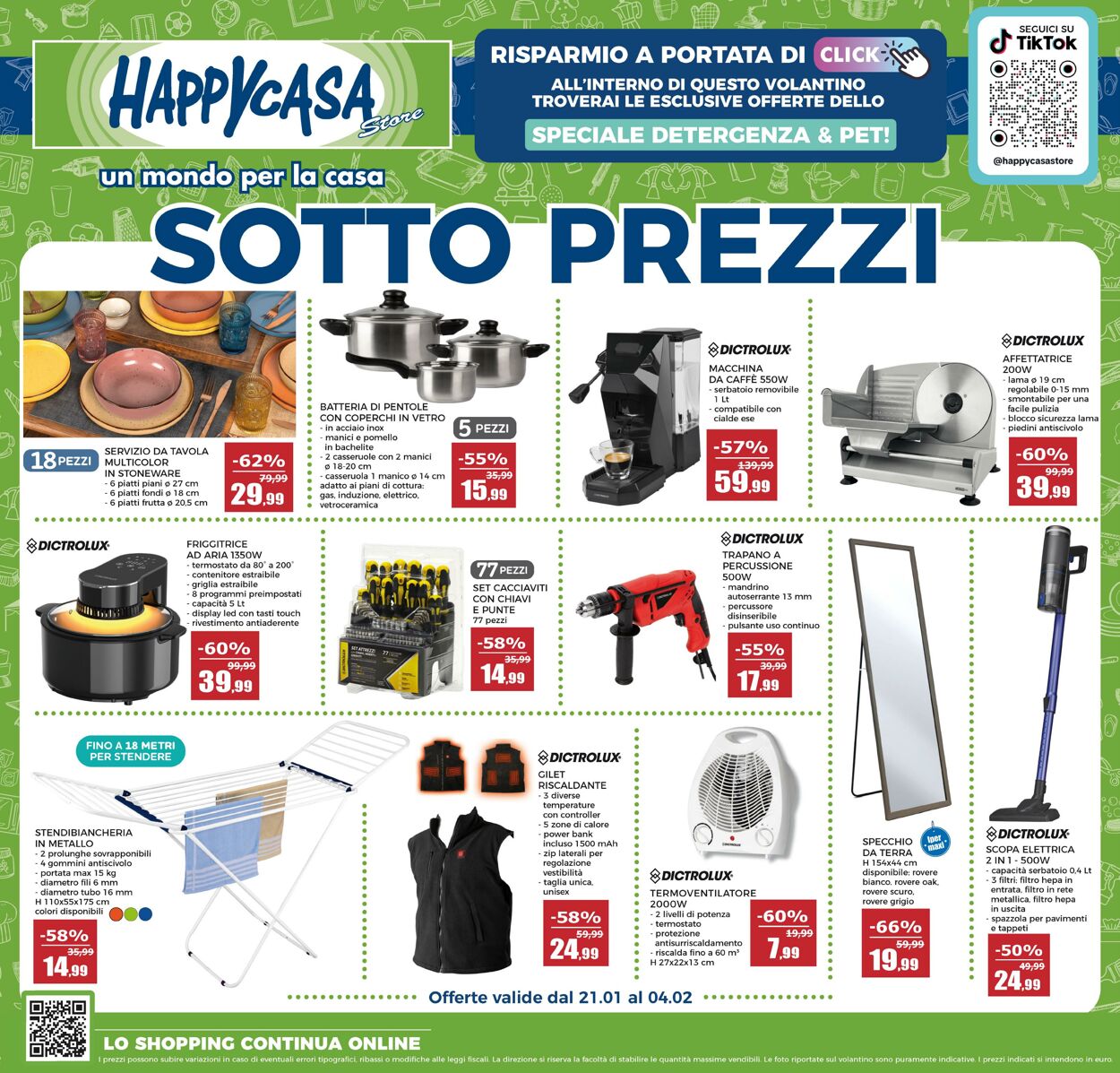 Volantino Happy Casa 21.01.2026 - 04.02.2026