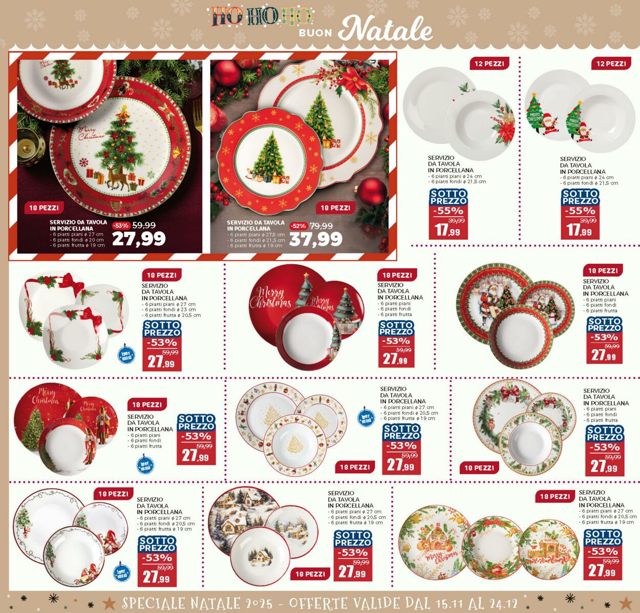 Volantino Happy Casa 15.11.2025 - 24.12.2025