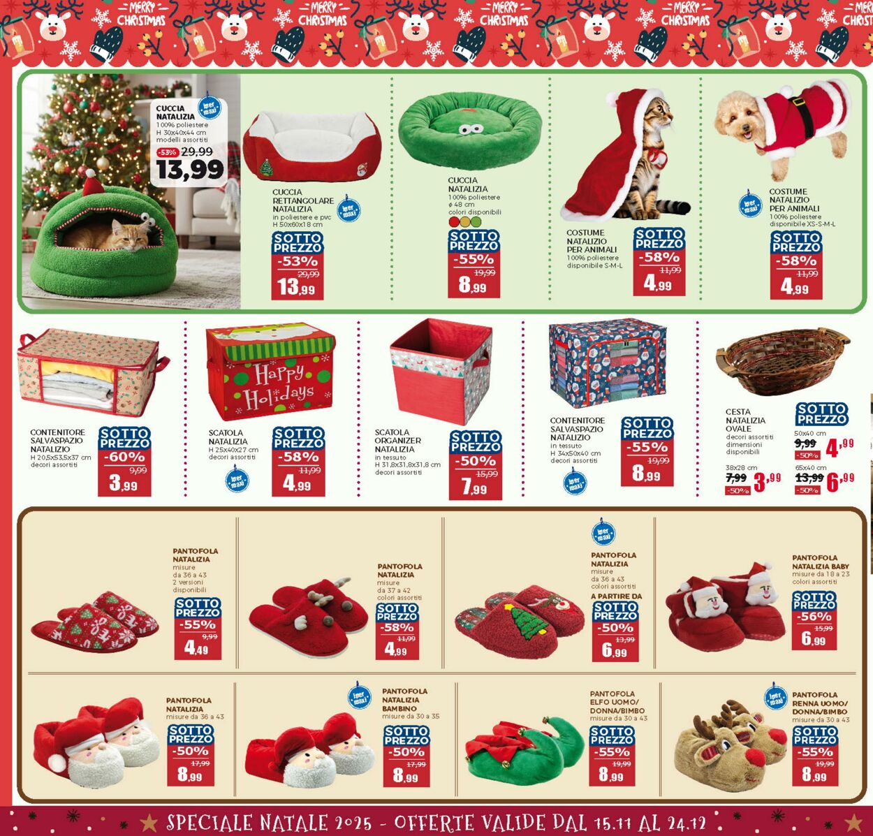 Volantino Happy Casa 15.11.2025 - 24.12.2025