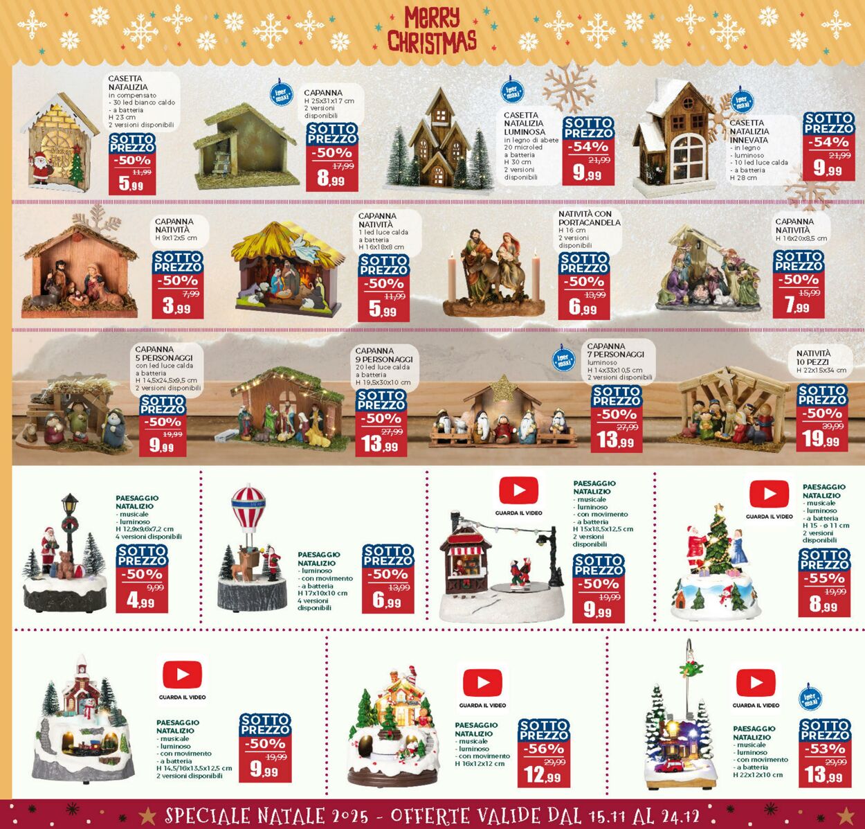 Volantino Happy Casa 15.11.2025 - 24.12.2025